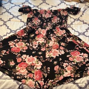 Off the shoulder romper